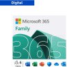 Microsoft 365 Family AllLng EM Sub PK Lic 15 Mo Onln LatAmOnly DwnLd Ext - Base License - 1 active user