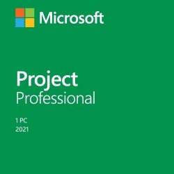 Microsoft Project Professional 2021 - Licencia - 1 PC