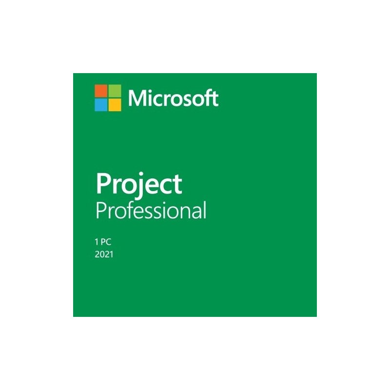 Microsoft Project Professional 2021 - Licencia - 1 PC