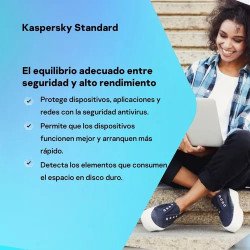 Kaspersky Standard 3 Dispositivos 2 años Base Descarga electronica