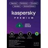 Kaspersky Premium + Customer Support 5 Dispositivos 3 Cuentas KPM 1 año Base Descarga electronica