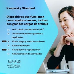 Kaspersky Standard 10 Dispositivos 1 año Base Descarga electronica