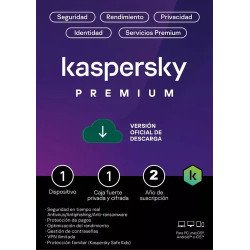 Kaspersky Premium + Customer Support 1 Dispositivo 1 Cuenta KPM 2 años Base Descarga electronica